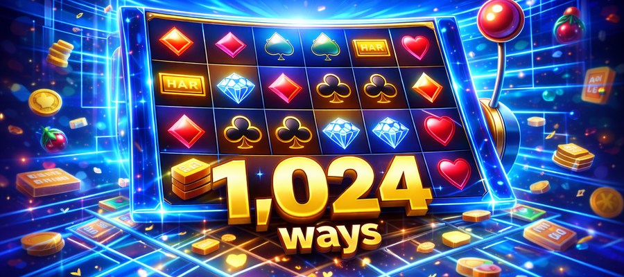 Understanding the 1,024-way mechanic in online slots