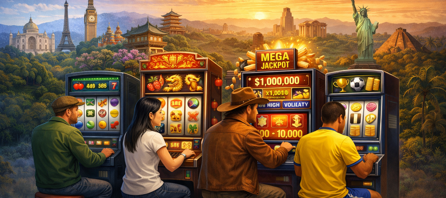 What Types of Slot Games Are Most Popular Around the World?