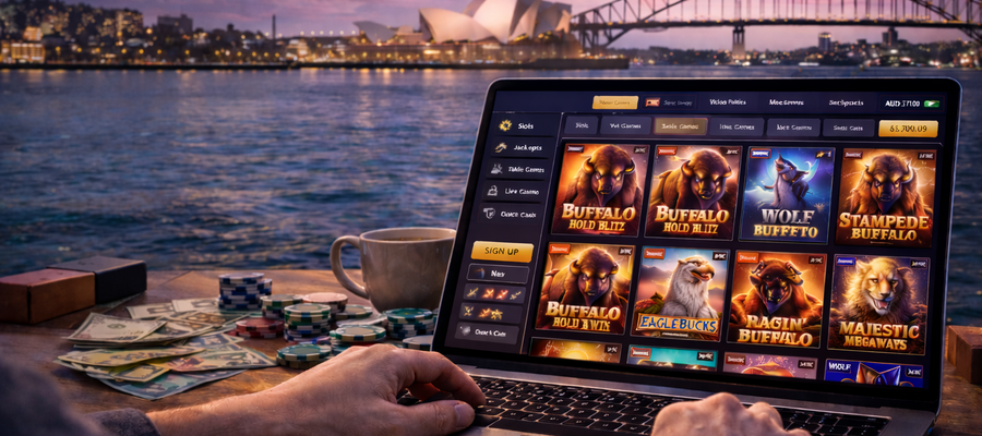 Vegastars and the Structure of Buffalo-Themed Real-Money Play in Australia