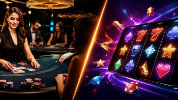 Live Casino vs Online Slots: Immersion Compared image
